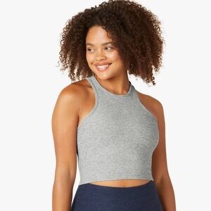 BEYOND YOGA Women’s Sports Bra Spacedye Studio Sports Tank Grey Size Small